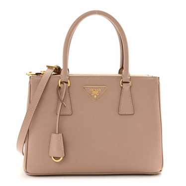 PRADA Saffiano Lux Small Galleria Double Zip Tote 