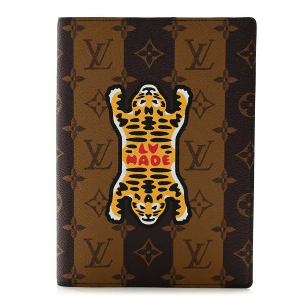 LOUIS VUITTON X NIGO Reverse Monogram Notebook Co… - image 1