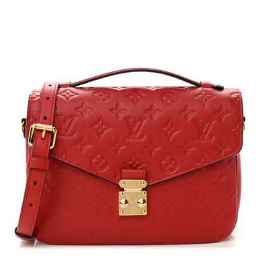 LOUIS VUITTON Empreinte Pochette Metis Cherry