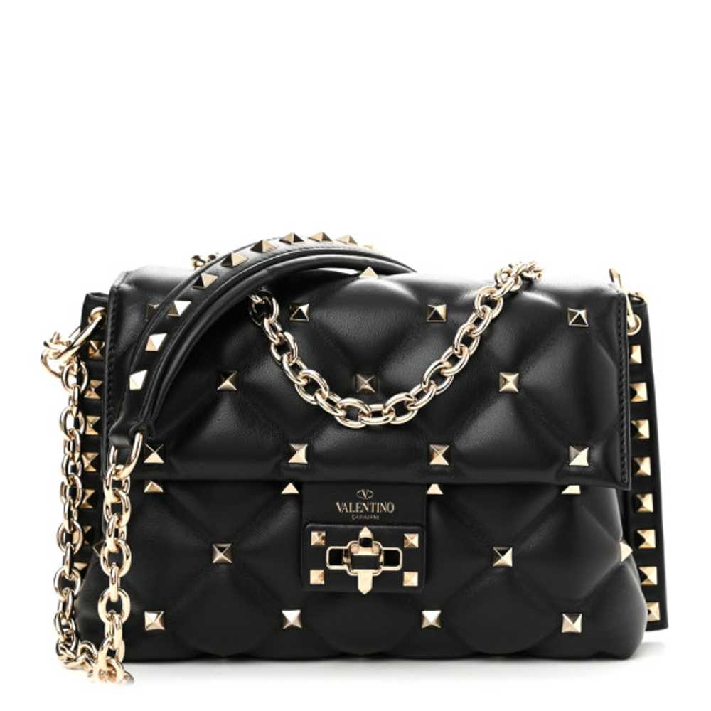 VALENTINO GARAVANI Nappa Small Candystud Crossbod… - image 1