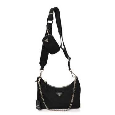 PRADA Nylon Re-Edition 2005 Shoulder Bag Black - image 1