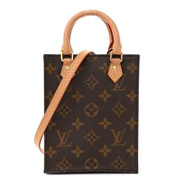 LOUIS VUITTON Monogram Petit Sac Plat - image 1