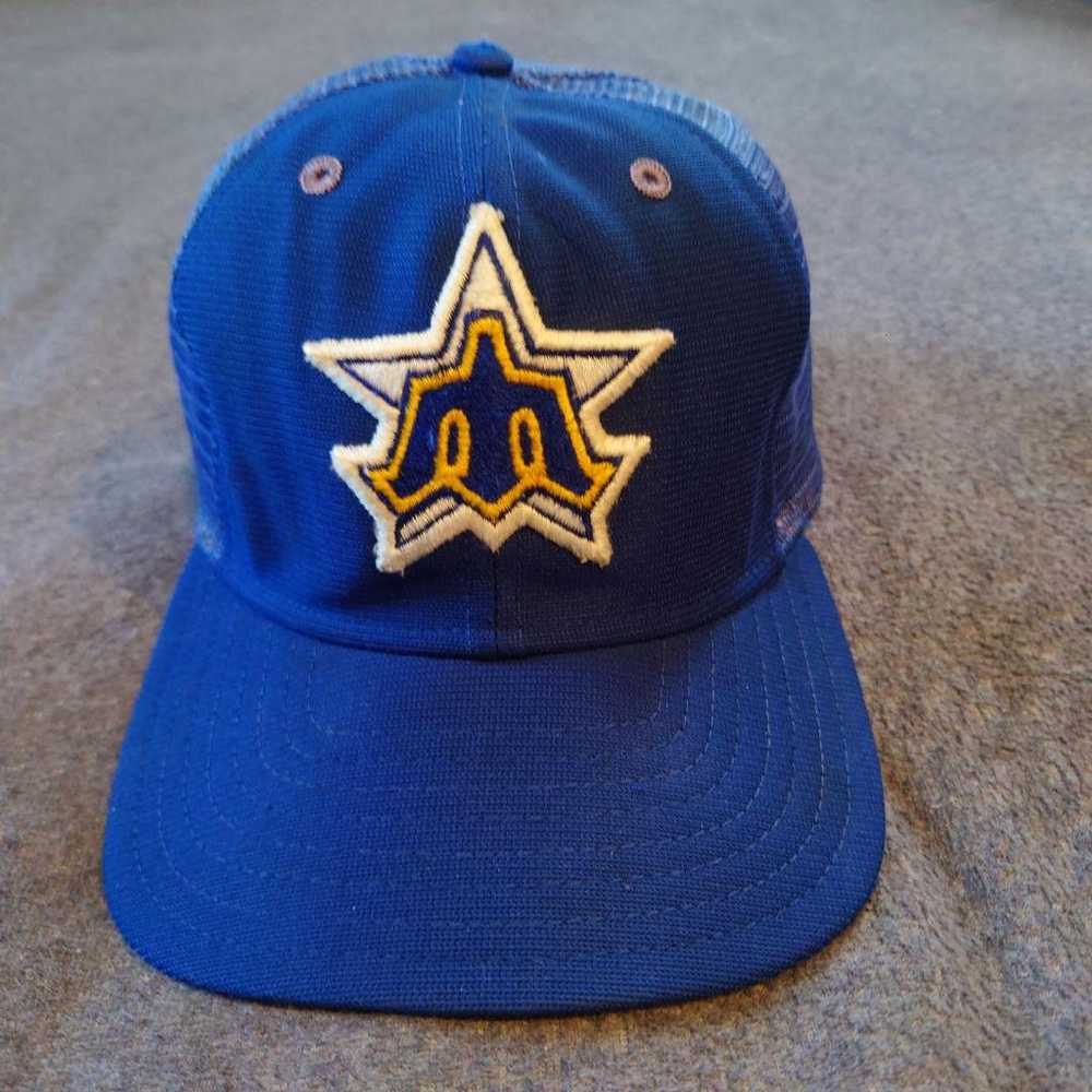 New Era Seattle Mariners mesh cap made in the USA… - image 2