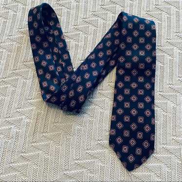 Vintage Brooks Brothers navy silk tie