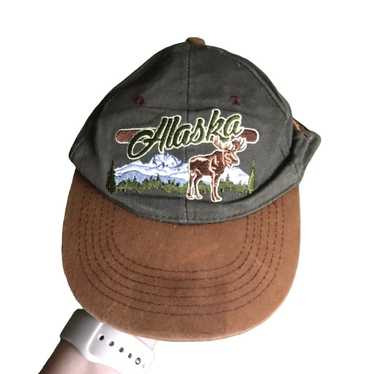 vintage Alaska moose hat