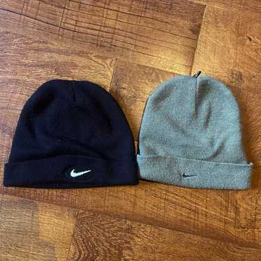 Vintage 90s Nike Beanie lot! Mini swoosh minimalis