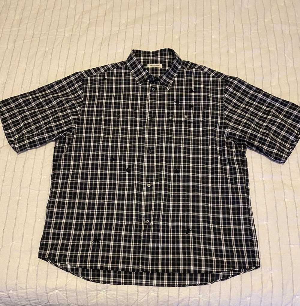 Undercover Undercover Navy Check Shirt Sz5 - image 3