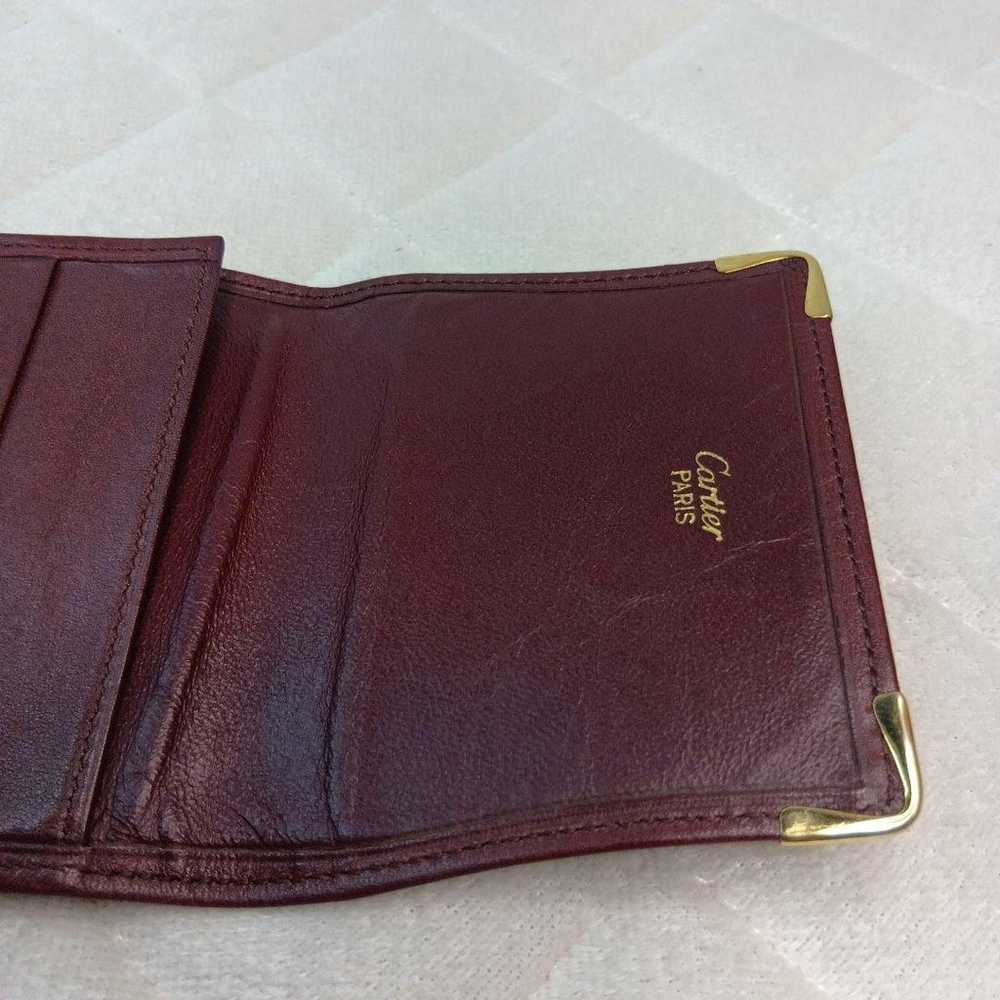 Cartier Cartier folding wallet bill holder Bordea… - image 4