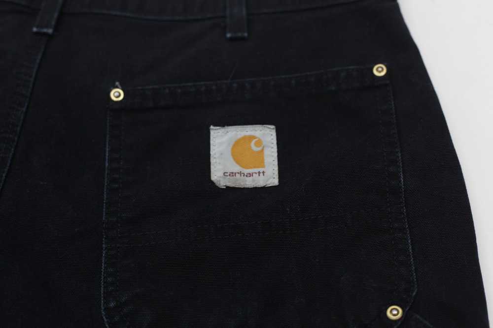 Vintage Carhartt B01 BLK Double Knee Carpenter Wo… - image 7