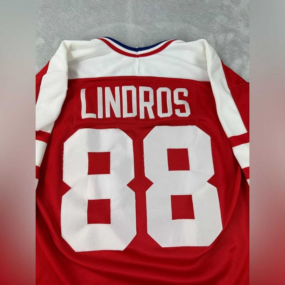 Ccm Vintage Team Canada Eric Lindros CCM hockey j… - image 8