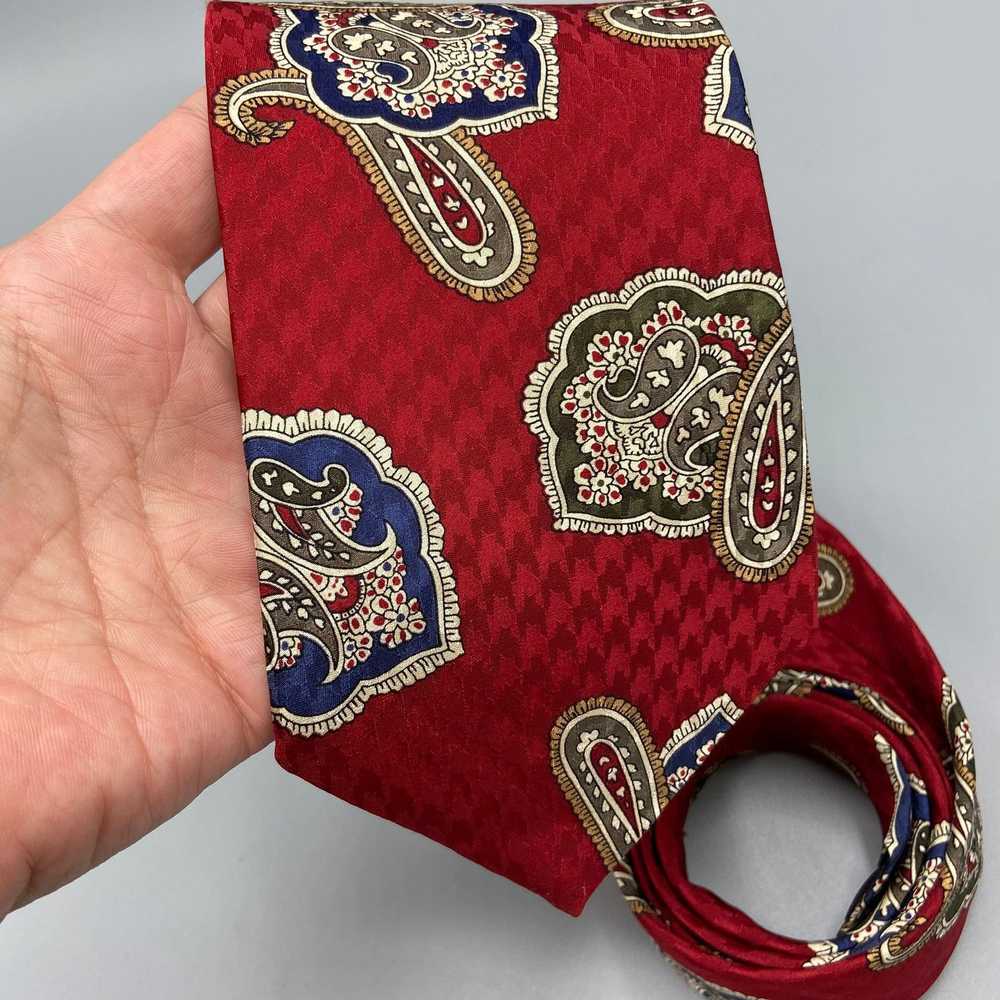 Dior Christian Dior Monsieur Silk Necktie Red Pai… - image 3