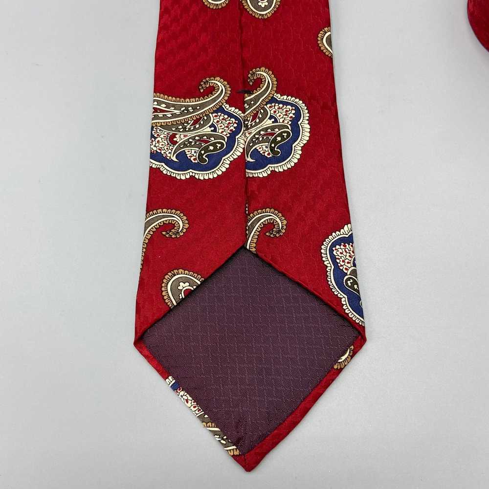 Dior Christian Dior Monsieur Silk Necktie Red Pai… - image 5