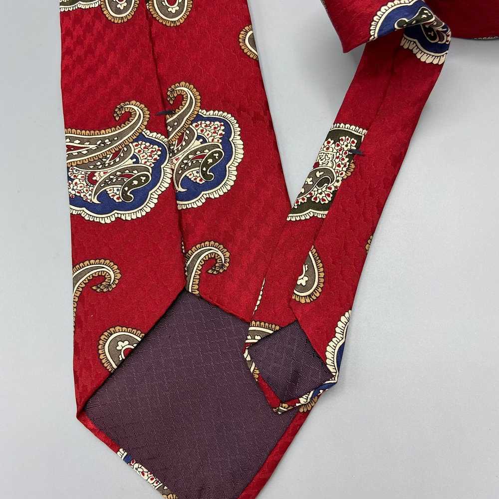 Dior Christian Dior Monsieur Silk Necktie Red Pai… - image 6