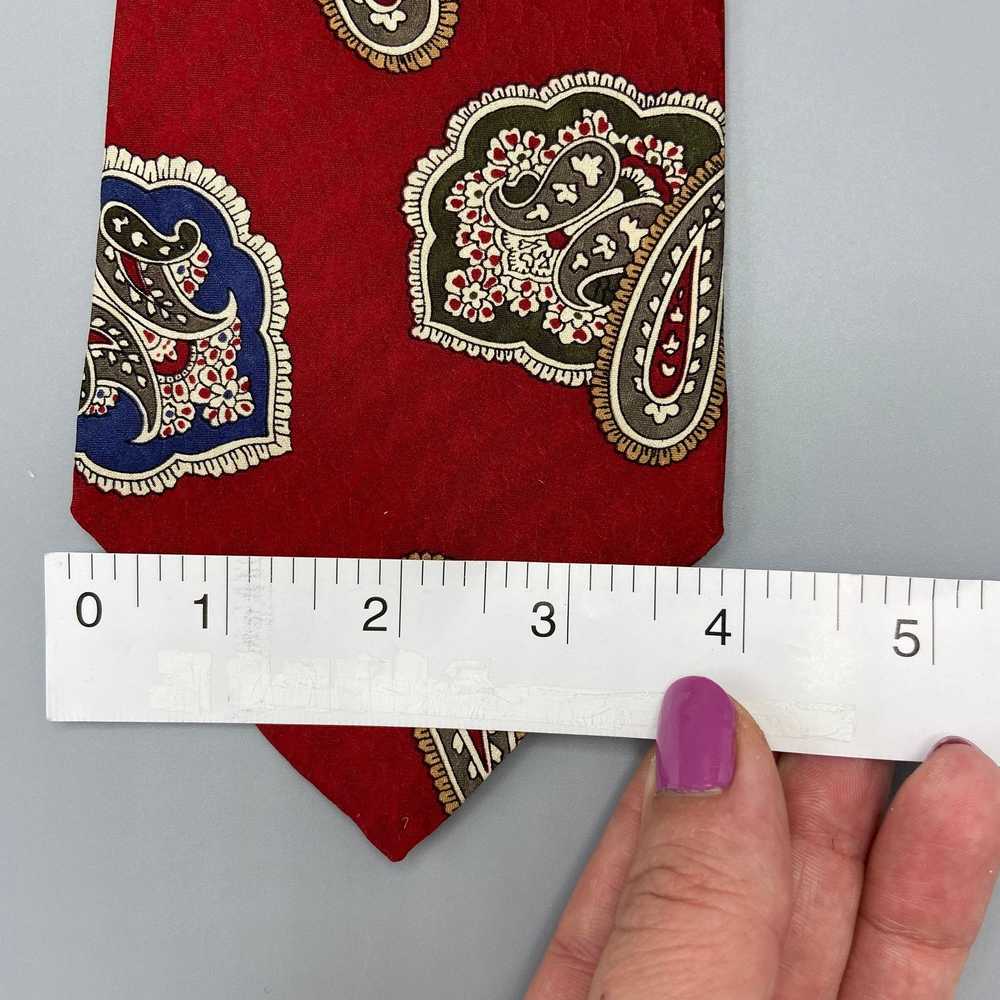 Dior Christian Dior Monsieur Silk Necktie Red Pai… - image 7