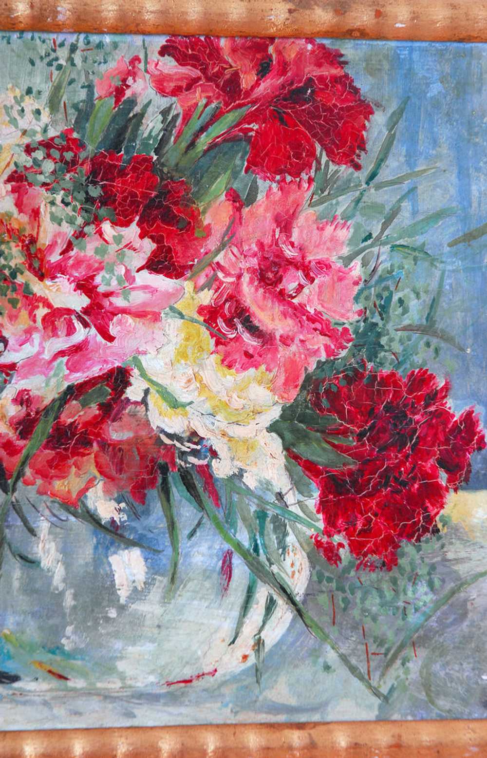 Bunch o' Peonies Still Life Oil / 1922 - image 6