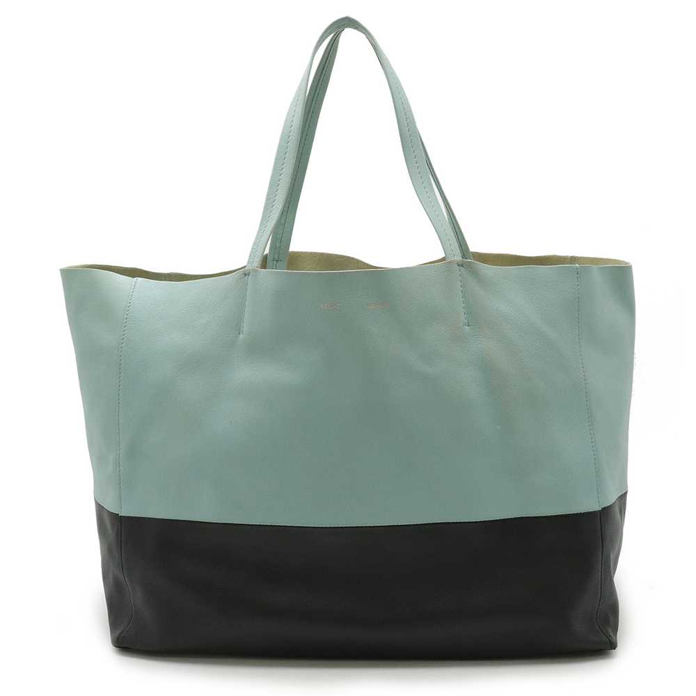 Celine Horizontal Cover Tote Large Shoulder Bicol… - image 1