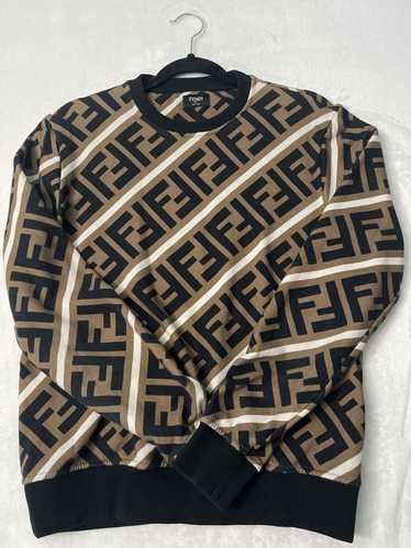 Fendi Fendi Crewneck Sweatshirt FF Monogram