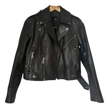 Alice & Olivia Leather biker jacket - image 1