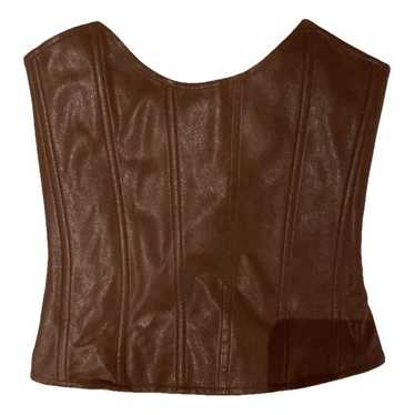 Miaou Vegan leather corset - image 1