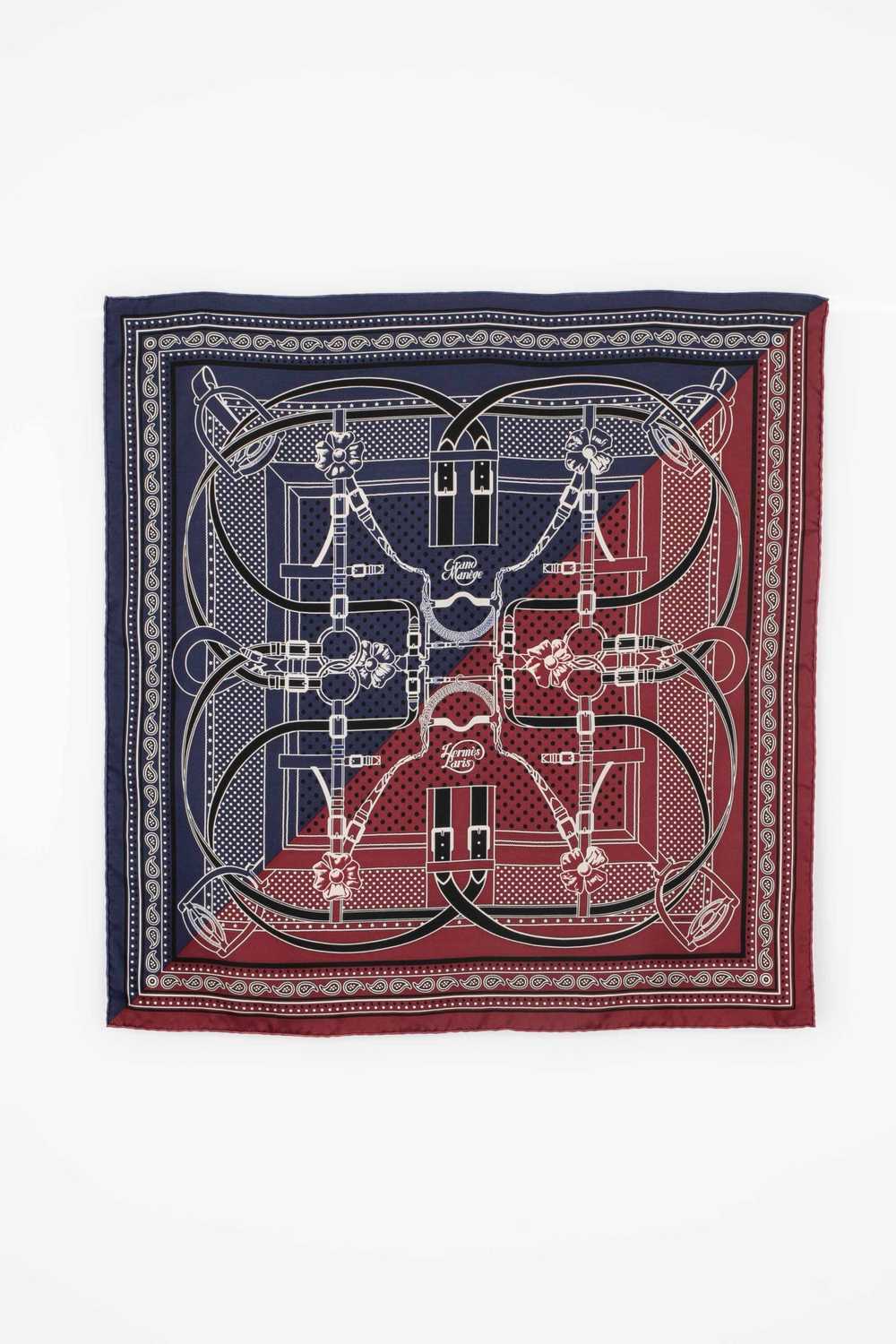 Carré / Bandana "Grand Manège" Hermès - image 1