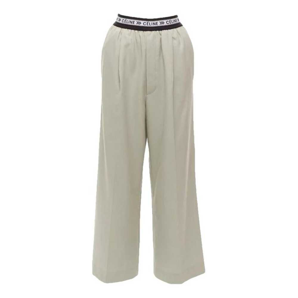 Celine Wool trousers - image 1