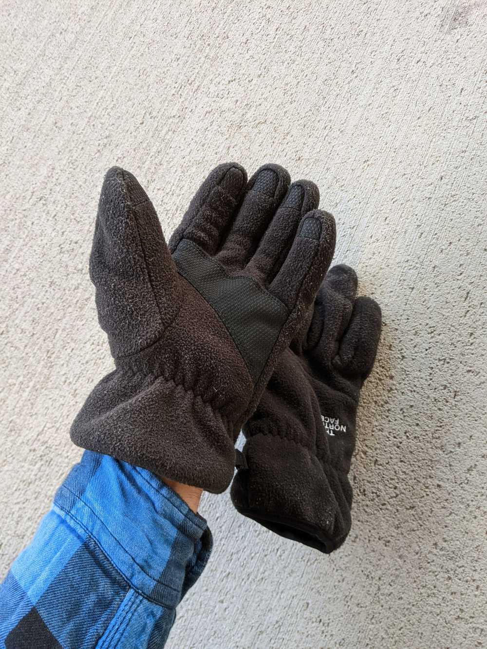 The North Face × Vintage Black North Face Gloves … - image 5