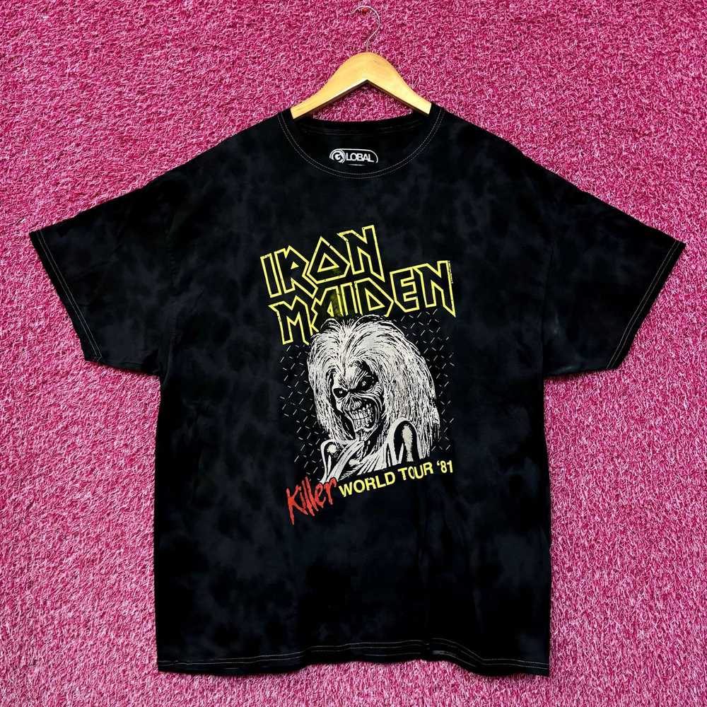 Iron Maiden Iron Maiden Killer World Tour 81 Over… - image 1