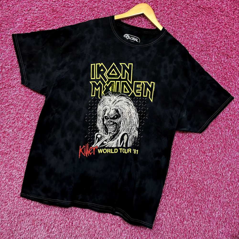 Iron Maiden Iron Maiden Killer World Tour 81 Over… - image 3