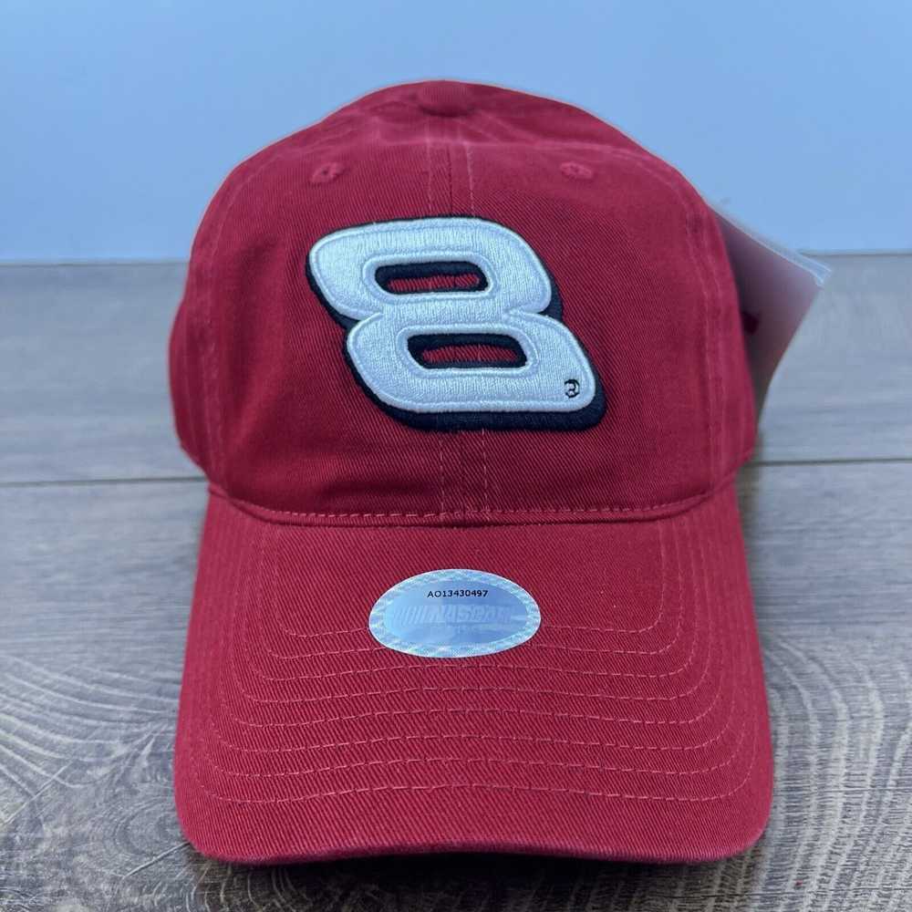 Other Dale Jr 8 Hat NASCAR Dale Earnhardt JR Red … - image 1