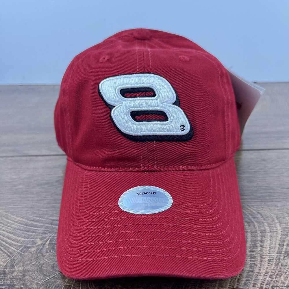 Other Dale Jr 8 Hat NASCAR Dale Earnhardt JR Red … - image 2