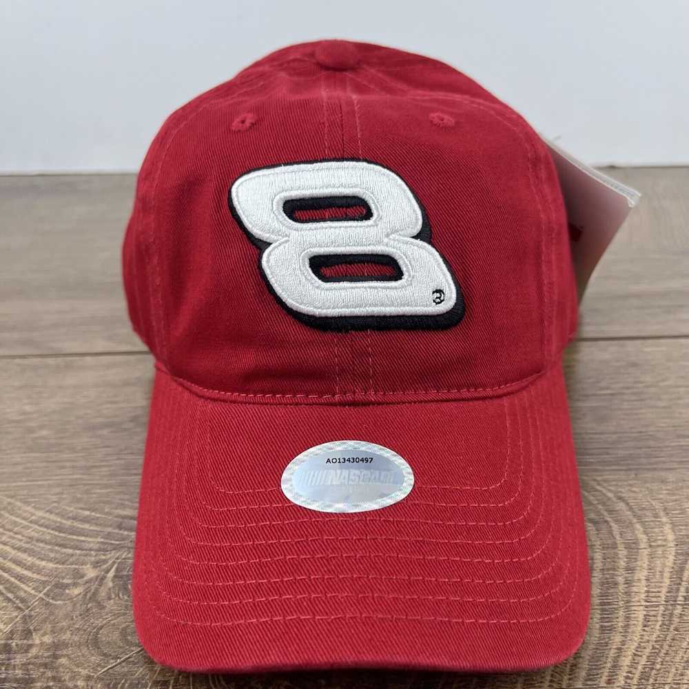 Other Dale Jr 8 Hat NASCAR Dale Earnhardt JR Red … - image 5