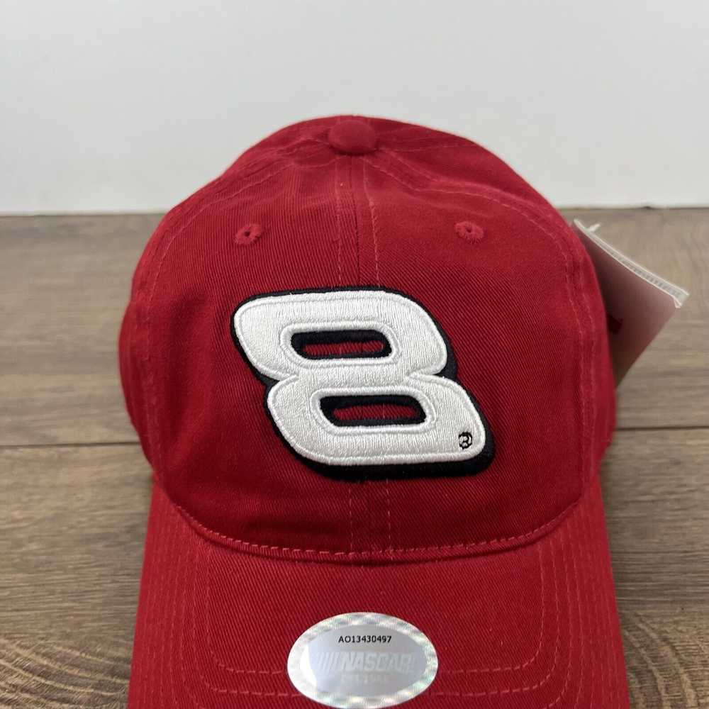 Other Dale Jr 8 Hat NASCAR Dale Earnhardt JR Red … - image 6