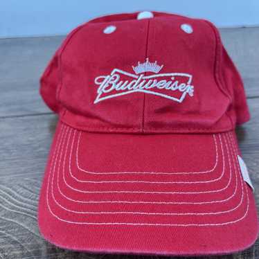 Budweiser Budweiser Hat Buds Hat Red Hat Adjustabl