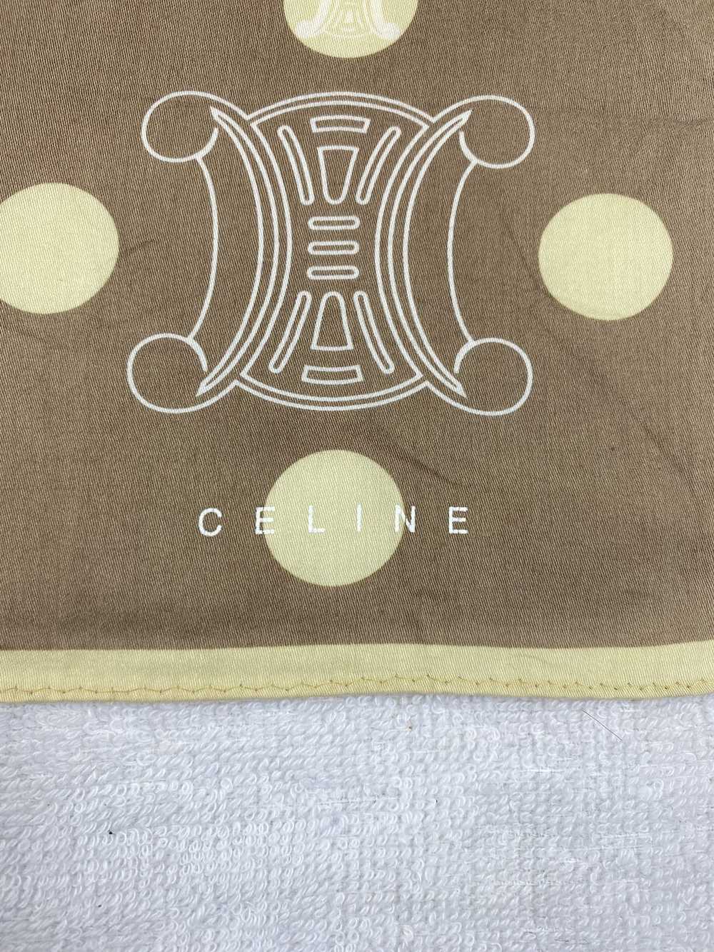 Celine × Vintage Celine Luxury Bandana / Handkerc… - image 5