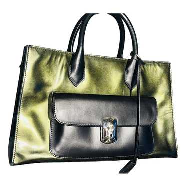 Balenciaga Bistro Panier patent leather handbag