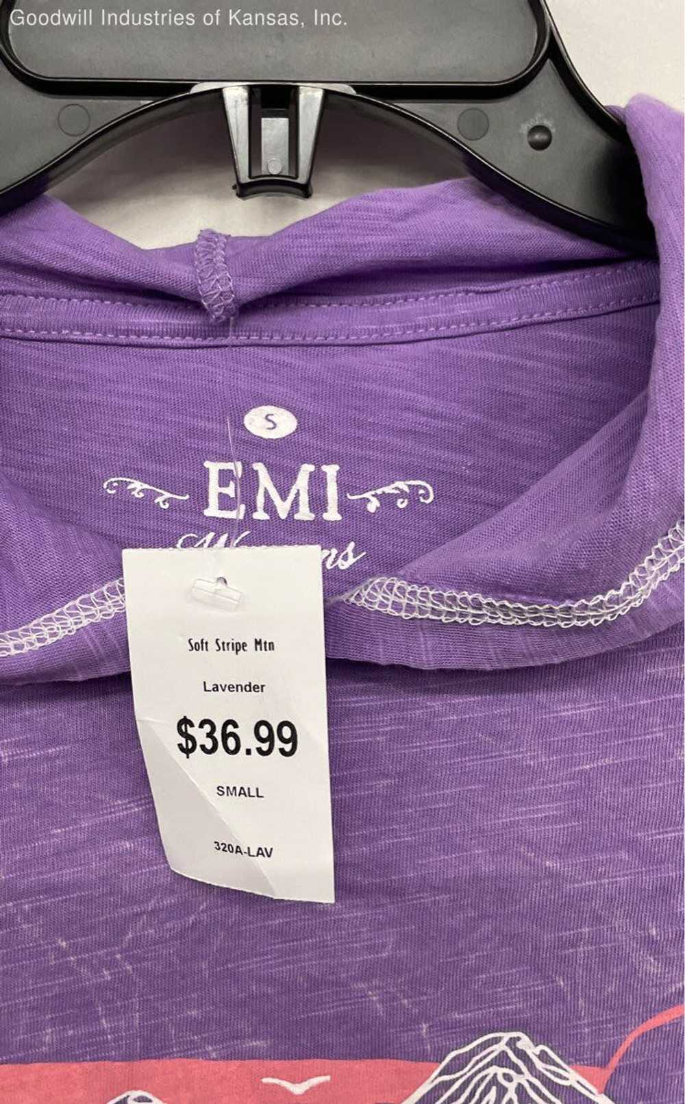 EMI Womens Purple Breckenridge Colorado Hoodie Lo… - image 5