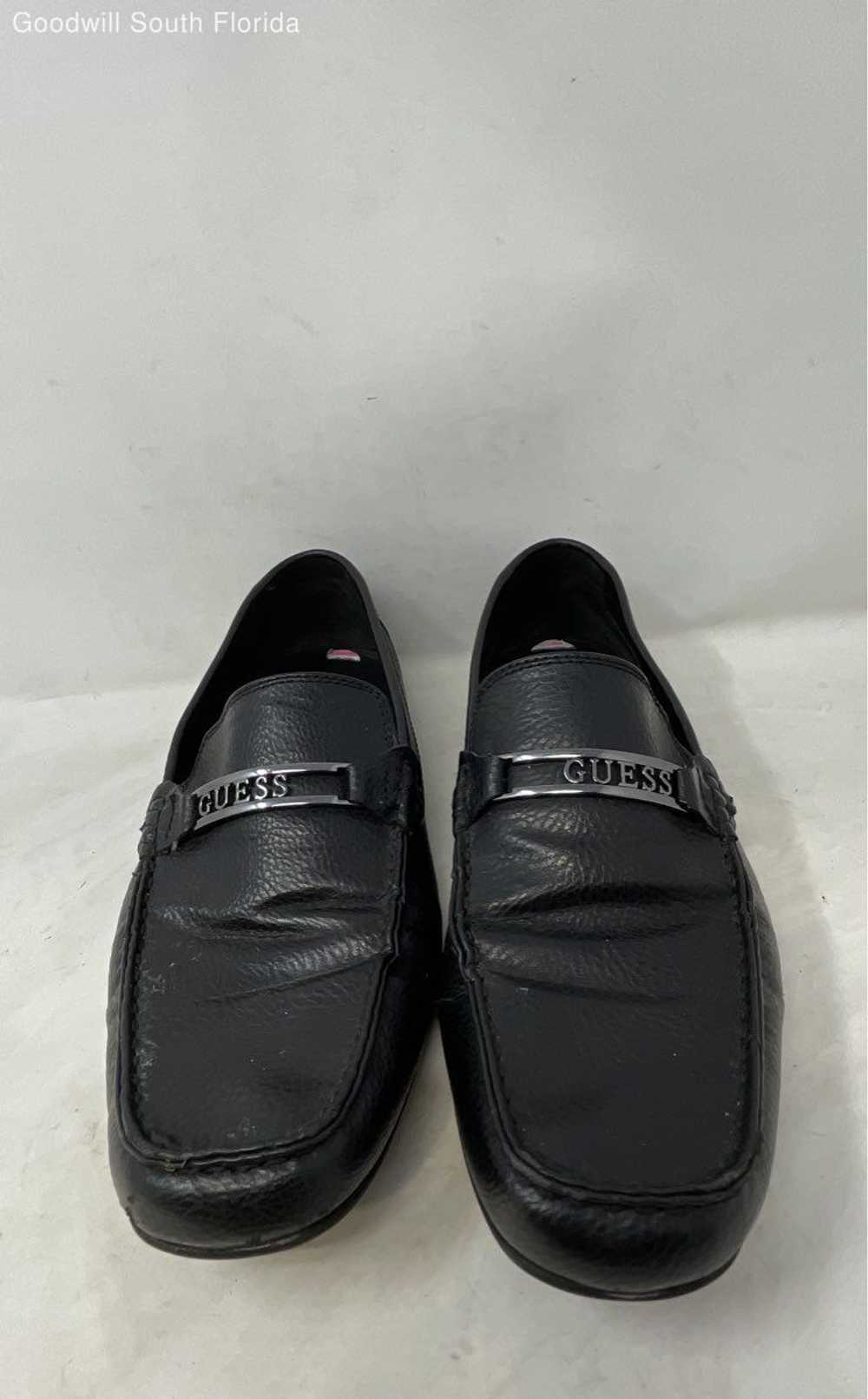 Guess Mens Monroe Black Leather Slip-On Low Top L… - image 3