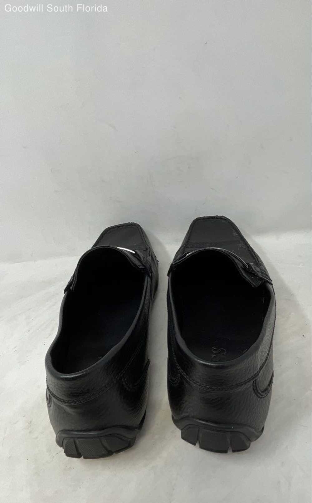 Guess Mens Monroe Black Leather Slip-On Low Top L… - image 4