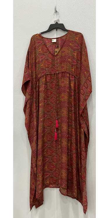 NWT Circa Multicolor Paisley Print India Silk Blen