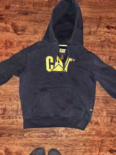 Carhartt × Caterpillar CAT Trademark hoodie.