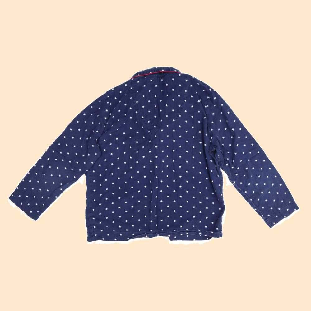 Vintage Luxurious Marks and Spencer Blue Cotton B… - image 2