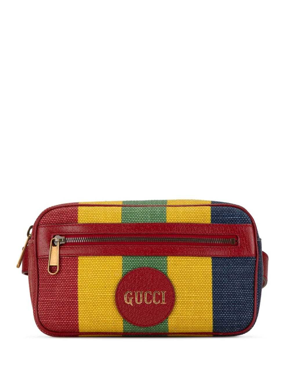 Gucci Pre-Owned 2016-2023 Baiadera Canvas Stripe … - image 1