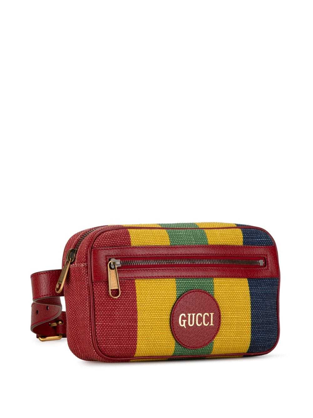 Gucci Pre-Owned 2016-2023 Baiadera Canvas Stripe … - image 3