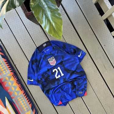 Nike × Soccer Jersey × Vintage Team USA Soccer Je… - image 1