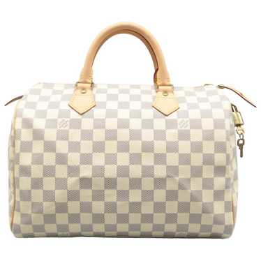 Louis Vuitton Speedy leather tote