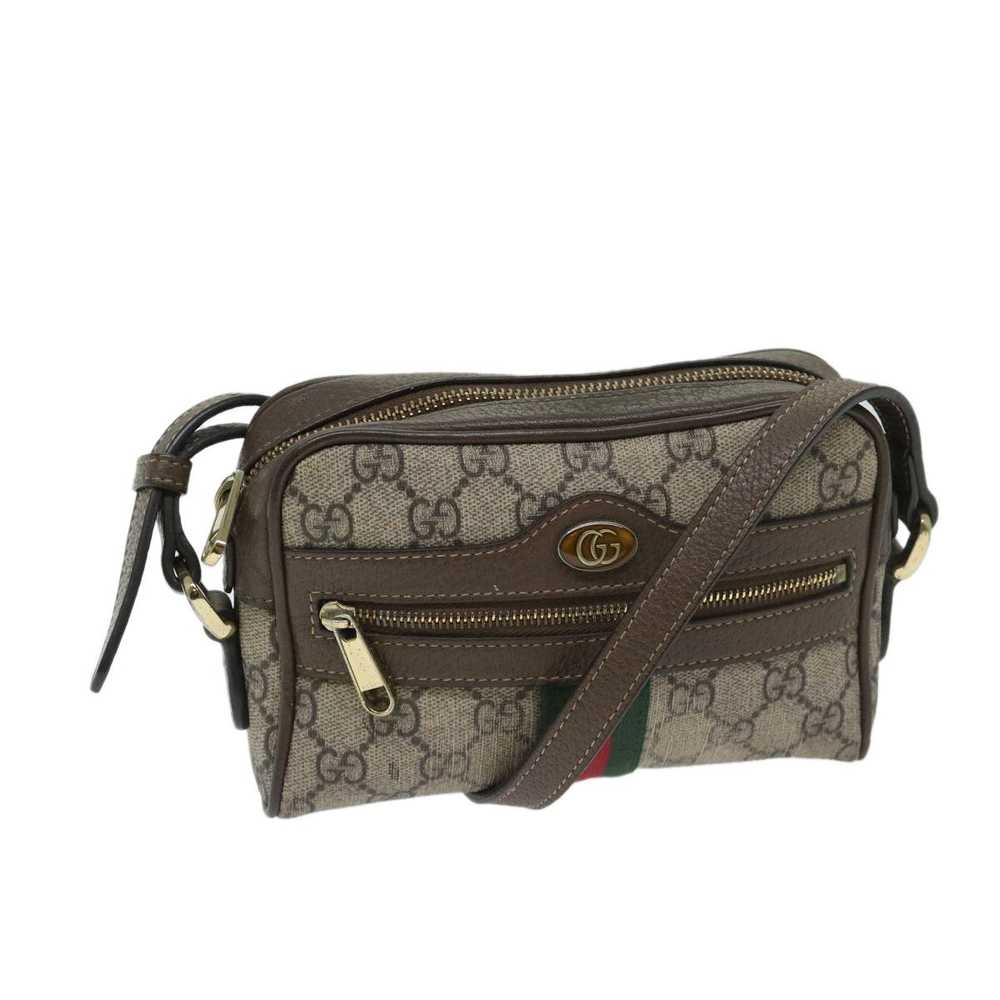 Gucci GUCCI GG Supreme Web Sherry Line Shoulder B… - image 1