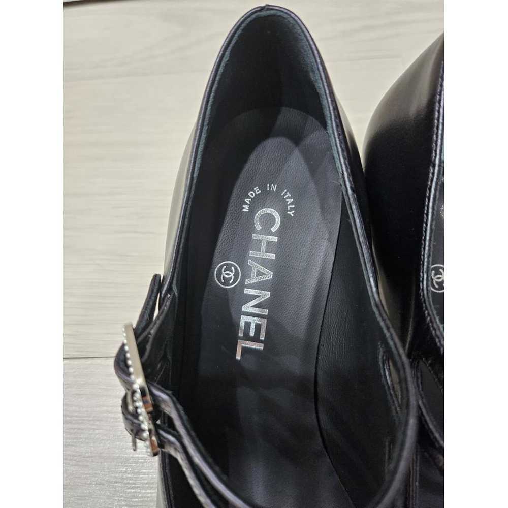 Chanel Mary Janes leather heels - image 3