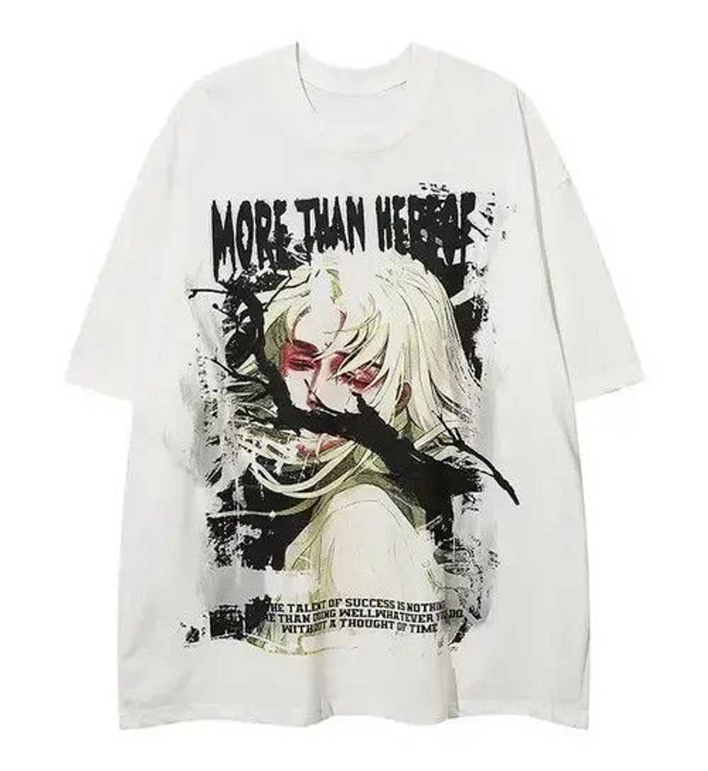 Japanese Brand × Streetwear × Tee Print T Shirt A… - image 1