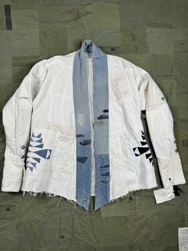 Greg Lauren Painter Scrapwork Kimono - image 1