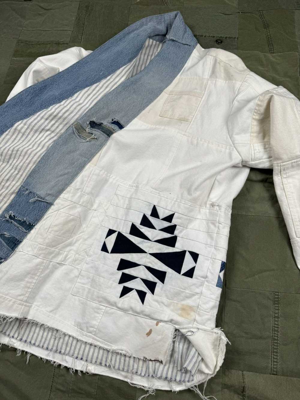 Greg Lauren Painter Scrapwork Kimono - image 4